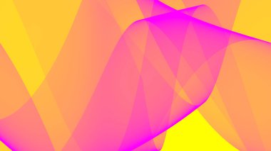 Soyut arkaplan 4k sarı lavanta lavanta pembe açık renk siyah dalga ve çizgiler