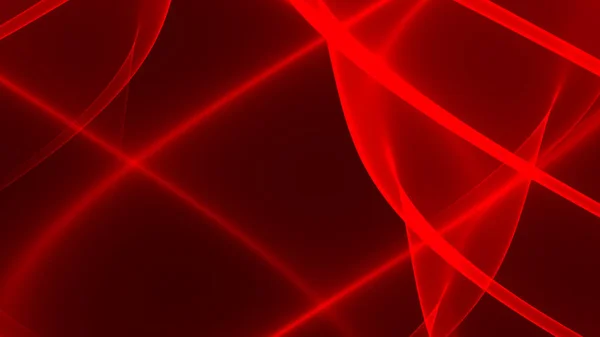 Abstract Achtergrond Rood Licht Donker Zwart Neon Golven Lijnen — Stockfoto