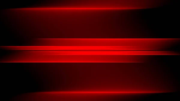 Абстрактный Фон Красный Свет Темно Черные Неоновые Волны Линии — стоковое фото