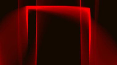 Soyut arkaplan 4k kırmızı ışık koyu siyah neon dalga ve çizgiler
