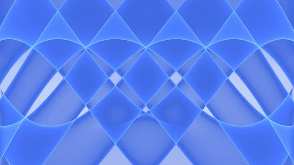 Abstrakter Hintergrund Blaues Licht Dunkle Wellen Und Linien Muster — Stockfoto