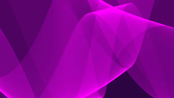 Latar Belakang Abstrak Lilac Lavender Pink Cahaya Gelap Neon Gelombang — Stok Foto