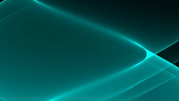 Абстрактный Фон Зеленые Бирюзовые Светло Темные Черные Волны Линии — стоковое фото