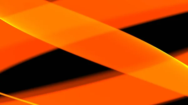 Abstraktní Pozadí Červená Oranžová Žlutá Světlo Tmavě Černá Neonové Vlny — Stock fotografie