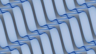 Soyut arkaplan 4k mavi ışık karanlık dalga ve çizgi deseni