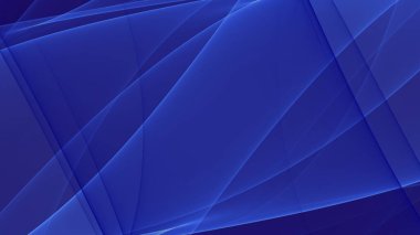 Soyut arkaplan 4k mavi ışık karanlık dalga ve çizgiler