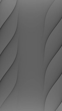 Soyut arkaplan 4k tek renkli beyaz gri açık siyah dalga ve çizgiler