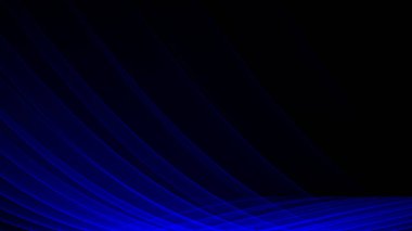 Soyut arkaplan 4k mavi ışık karanlık dalga ve çizgiler