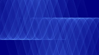 Soyut arkaplan 4k mavi ışık karanlık dalga ve çizgiler