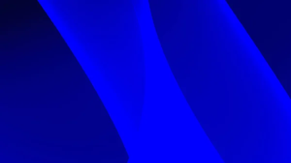Абстрактный Фон Синий Свет Темных Волн Линий — стоковое фото