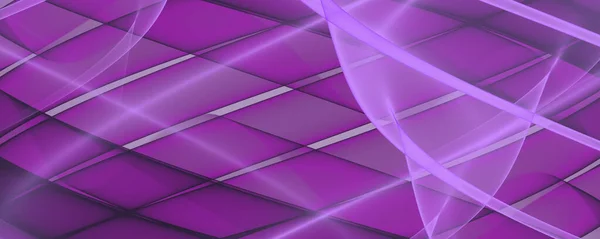Абстрактный Фон Розовый Лилак Светло Темные Черные Волны Линии Знамя — стоковое фото