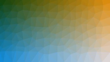 Arkaplan özeti 8K çokgen pastel mavi turuncu beyaz açık mavi mavi şablon