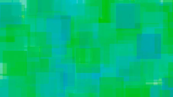 Achtergrond Abstract Groen Blauw Vierkanten Raster Patroon Zacht — Stockfoto