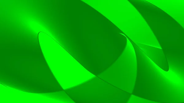 Background Abstract Green Light Green Dark Green Waves Lines Curves — Stock Photo, Image