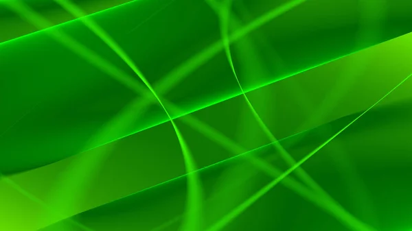 Sfondo Astratto Verde Chiaro Verde Scuro Onde Linee Curve Gradiente — Foto Stock