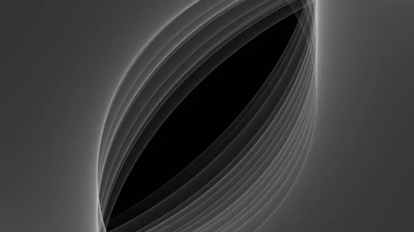 Pozadí Abstraktní Černobílý Šedé Stříbrné Černé Vlny Křivky Gradient — Stock fotografie