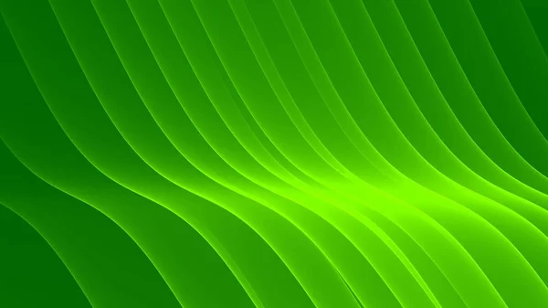 Sfondo Astratto Verde Chiaro Verde Scuro Onde Linee Curve Gradiente — Foto Stock