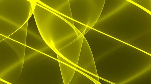 Тло Абстрактний Жовті Золоті Чорні Хвилі Лінії Градієнт Кривих — стокове фото