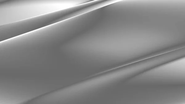 8K单色白银黑波线曲线梯度 — 图库照片