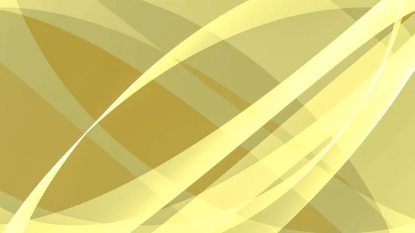 Fundo Abstrato Amarelo Ouro Branco Bege Marrom Ondas Linhas Curvas — Fotografia de Stock