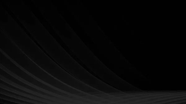 Achtergrond Abstract Monochroom Wit Grijs Zilver Zwarte Golven Lijnen Krommen — Stockfoto