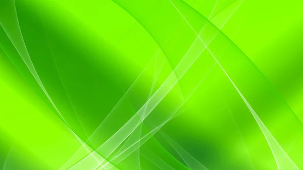 Bakgrund Abstrakt Grönt Ljus Grön Vit Mörkgröna Vågor Linjer Kurvor — Stockfoto