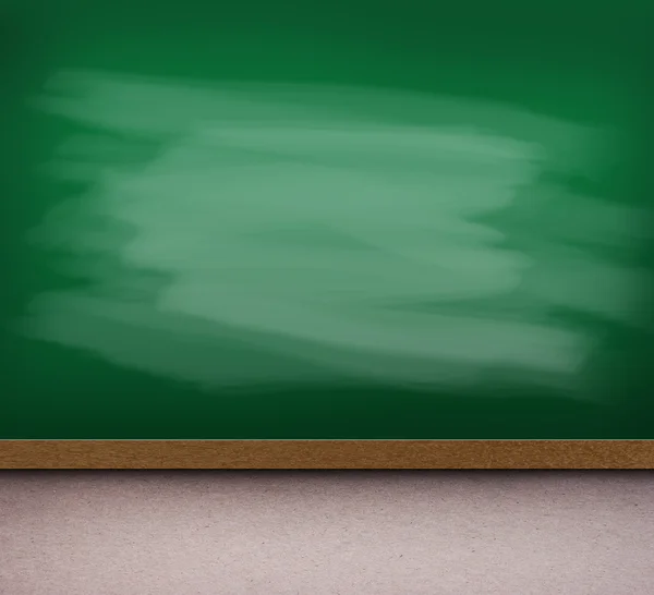 Empty Green chalkboard