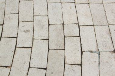 Kaldırım yol tuğla