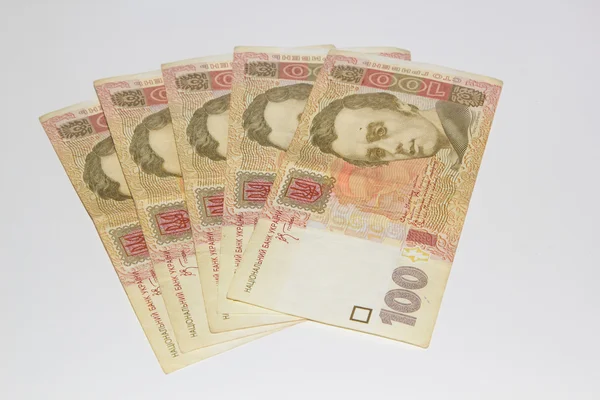 Пара валютных купюр — стоковое фото