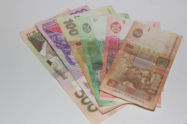 Пара валютных купюр — стоковое фото