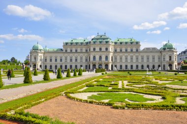 Avusturya, Viyana 'daki Yukarı Belvedere Sarayı
