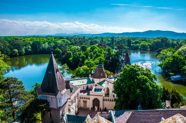 Κάστρο Franzensburg και το πάρκο του Laxenburg, Αυστρία — Φωτογραφία Αρχείου