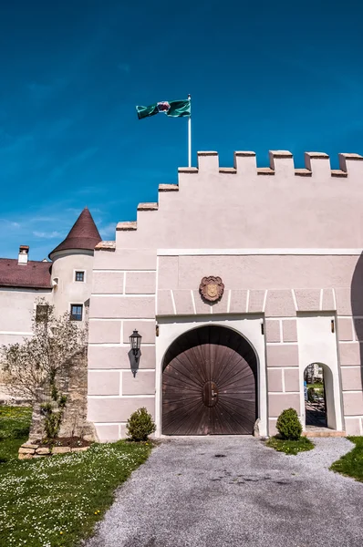 Gate of Waldreichs Castle in Lower Austria — Stock Photo, Image