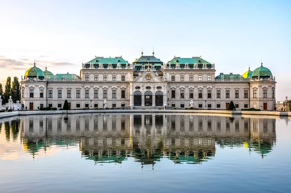 Palacio Belvedere Superior en Viena, Austria — Foto de Stock