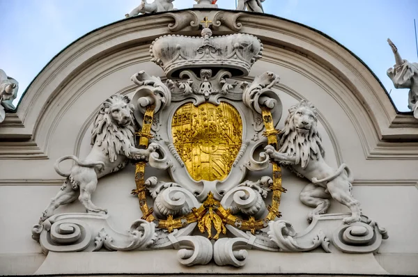 Detalhe do Belvedere Superior em Viena, Áustria — Fotografia de Stock
