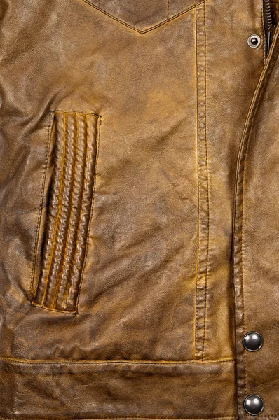 Leather jacket design — Stock Photo, Image