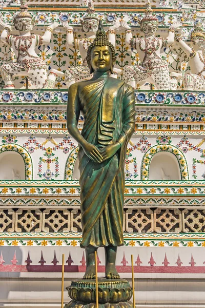 Brons buddha staty — Stockfoto