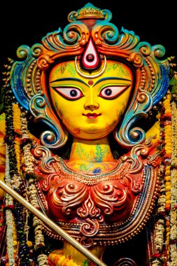 Tanrıça durga heykeli