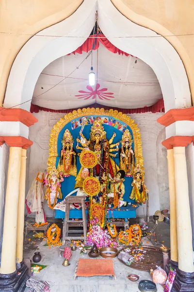 Adorare la dea Durga — Foto Stock