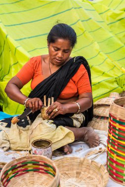 Baston sepet dokumacı