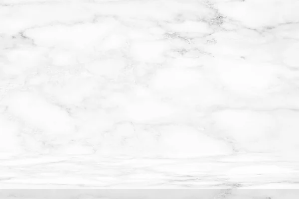 Абстрактний Розкішний Білий Мармуровий Стіл Заднім Фоном Стіни Придатний Презентації — стокове фото