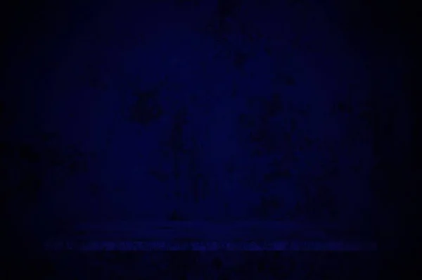 Betonghylla Vägg Phantom Blue Color Room Bakgrund — Stockfoto