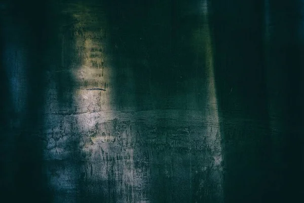 Промінь Світла Старому Тлі Бетонної Стіни Темному Тоні Зерном — стокове фото