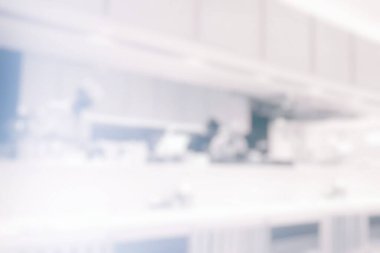 Beyaz Bulanık Suşi Bar Arkaplanı.