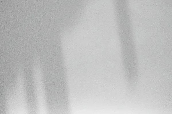 Schatten Und Lichtreflexion Auf Der Oberfläche Der Weißen Betonwand — Stockfoto