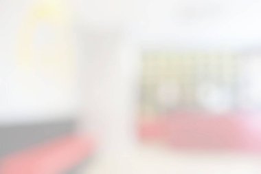 Beyaz Bulanık İç Lobi Arkaplanı, Ürün Sunumu İçin Uygun Arkaplan ve Model.