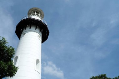Ayutthaya Tayland 'da Ko Ban Len Deniz feneri Bang Pa-In Bölgesi.