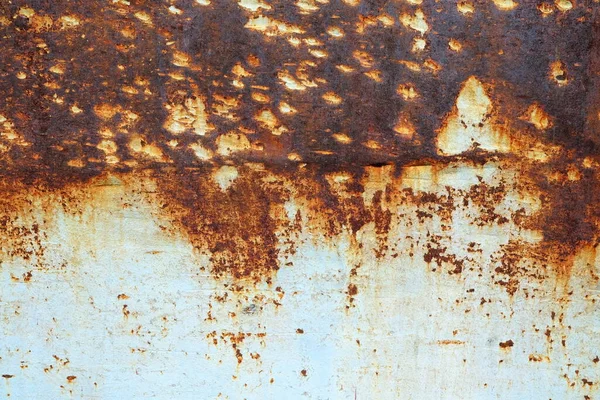 Rusty Metalen Plaat Textuur Achtergrond — Stockfoto