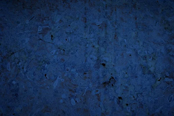 Абстрактний Застарілий Гранжевий Темний Військово Морський Синій Stucco Настінна Текстура — стокове фото