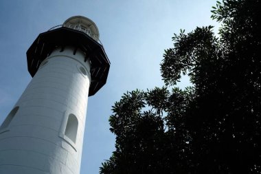 Ayutthaya Tayland 'da Ko Ban Len Deniz feneri Bang Pa-In Bölgesi.